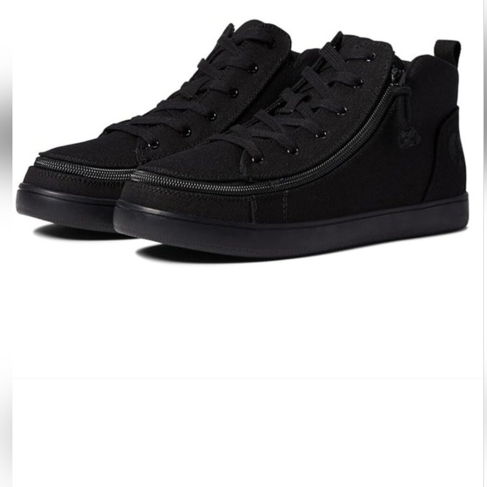 Billy Black High-Top Sneakers